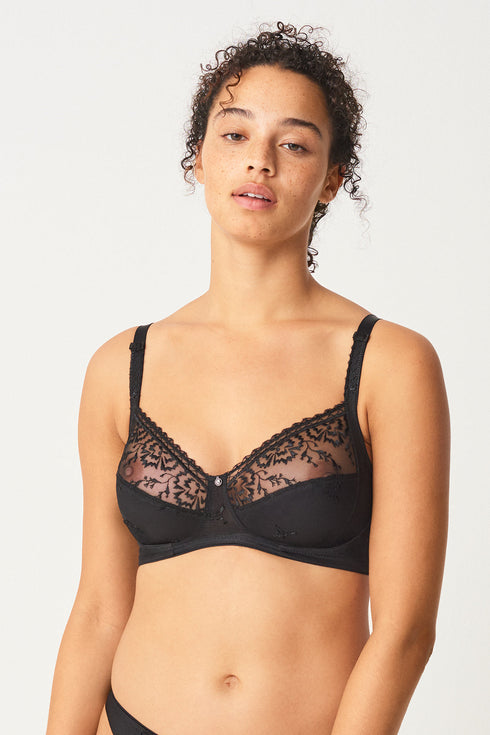 Chantelle Every Curve Lace Full Coverage Wireless Bra
